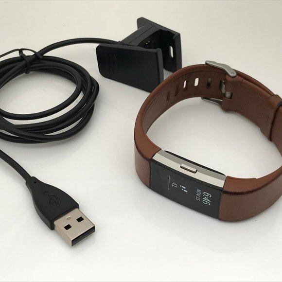 Fitibt Accessories - Fitbit Charge 2 Activity Tracker Smart Watch Brown